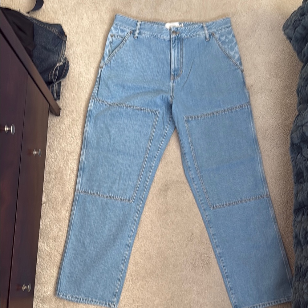 Coach carpenter jeans- never worn